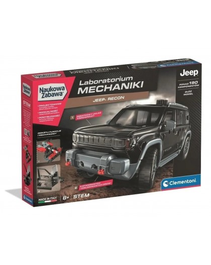 Clementoni Scientific Fun - Mechanics Laboratory: Jeep Recon