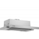 Bosch Serie 4 DFT63AC50 cooker hood Semi built-in (pull out) Silver 360 m³/h