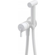 Concealed bidet mixer with bidetta receiver