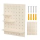 Maclean wooden board organizer, light wood color, 60x80 cm, max. 20 kg, MC-131 WD