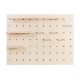 Maclean wooden board organizer, light wood color, 60x80 cm, max. 20 kg, MC-131 WD