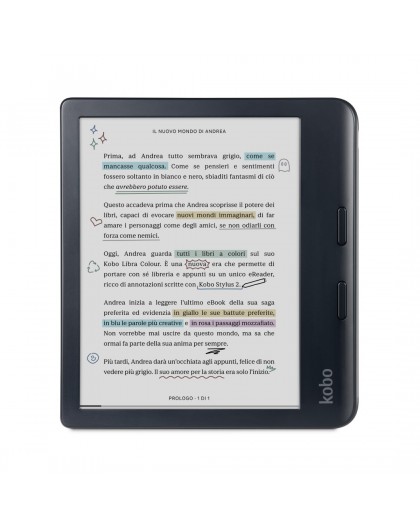 Rakuten Kobo Libra Colour e-book reader Touchscreen 32 GB Wi-Fi Black