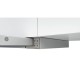 Bosch Serie 4 DFT63AC50 cooker hood Semi built-in (pull out) Silver 360 m³/h