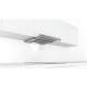 Bosch Serie 4 DFT63AC50 cooker hood Semi built-in (pull out) Silver 360 m³/h