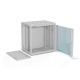 ALANTEC Racking cabinet 19" 12U 600x450, Grey FLAT PACK