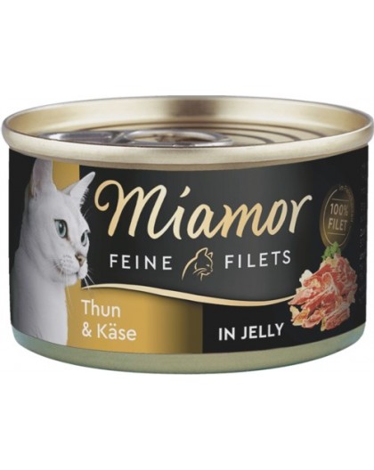 Miamor Fine Fillets in Jelly Tuna and cheese