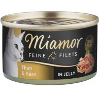 Miamor Fine Fillets in Jelly Tuna and cheese