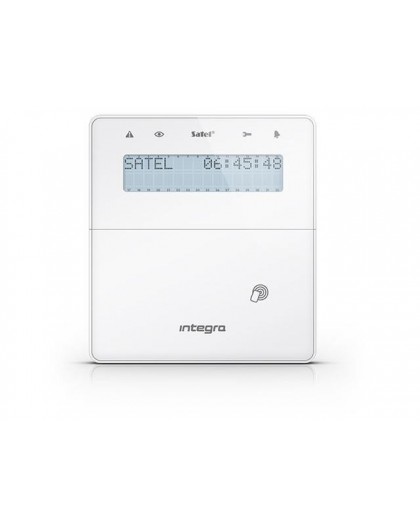 SATEL KEYPAD INT-KWRL2-W WIRELESS (WHITE)