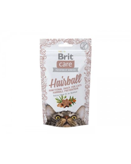 BRIT Care Cat Snack Hairball - cat treat - 50 g