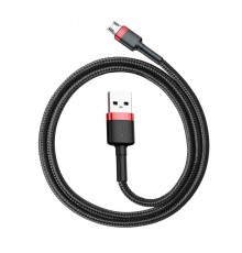 Cable Micro USB Baseus Cafule 1.5A 2m (red & black)