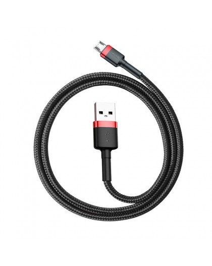 Cable Micro USB Baseus Cafule 1.5A 2m (red & black)