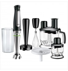 Braun MQ 7087X 1.2 L Immersion blender 1000 W Black, Stainless steel