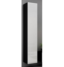 Cama Full cabinet VIGO '180' 180/40/30 white/black gloss