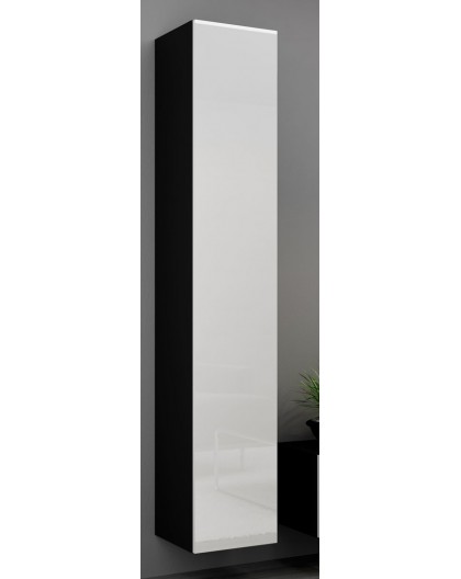 Cama Full cabinet VIGO '180' 180/40/30 white/black gloss