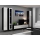 Cama Full cabinet VIGO '180' 180/40/30 white/black gloss