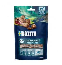 BOZITA Meaty bites Reindeer and duck - dog treat - 70g