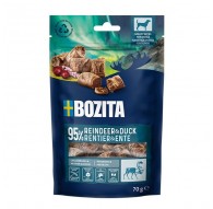 BOZITA Meaty bites Reindeer and duck - dog treat - 70g