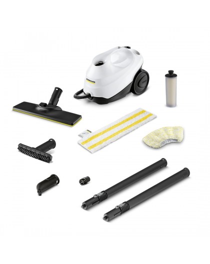 Kärcher SC 3 EasyFix Cylinder steam cleaner 0.5 L 1900 W Black, White
