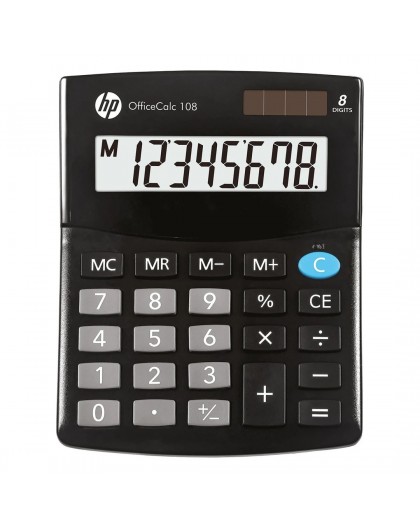 HP-OC 108/INT BX office calculator black