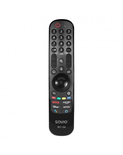 SAVIO RC-24 Universal/Replacement Remote for LG TV – SMART TV