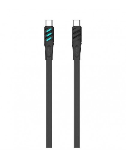 Havit CB6254 - USB Type C to USB Type C charging cable, 1 m (black)