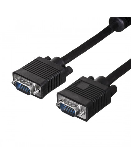 Gembird CC-PPVGA-10-B VGA cable 3 m VGA (D-Sub) Black