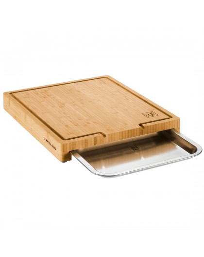 Chopping board with drawer 39x30 cm