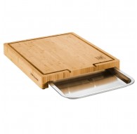 Chopping board with drawer 39x30 cm