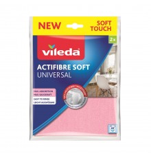 Vileda ACTIFIBRE Soft Universal Soft cloth 2 pc.
