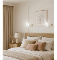 Activejet Wall lamp AJE-EMILY 1P GOLD E27 1x40W