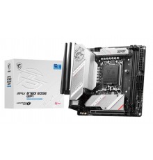 MSI | MPG B760I EDGE WIFI | Processor family Intel | Processor socket LGA1700 | DDR5 DIMM | Memory slots 2 | Supported hard disk