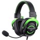 Havit H2002E - gaming headphones, black and green