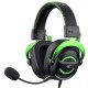 Havit H2002E - gaming headphones, black and green