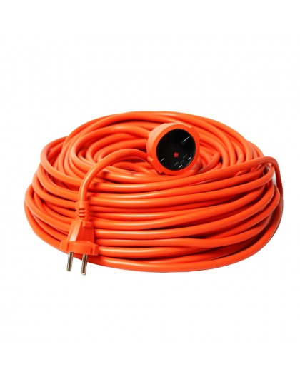 40 m retractable extension cord, PZO40M2x1.0 mm VERTEX