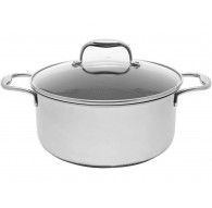 Kohersen Black Cube 24 cm pot with lid