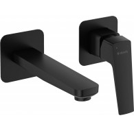 Concealed washbasin faucet