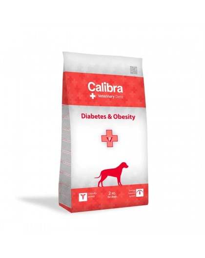 CALIBRA VD Dog Diabetes&Obesity - dry dog food - 2kg