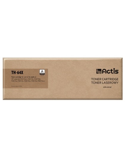 ACTIS TH-64X Toner Cartridge (replacement for HP 64X CC364X Standard 24000 pages black)