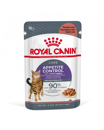 ROYAL CANIN Appetit Control pieces in sauce - wet cat food - 12 x 85g