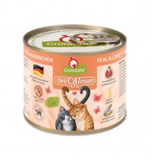 GRANATAPET DeliCATessen Veal and coney - wet cat food - 200g