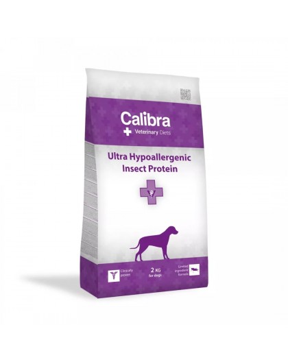 CALIBRA Veterinary Diets Ultra Hypoallergenic Insect - dry dog food - 2kg