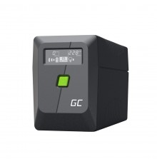 Green Cell uninterruptible power supply (UPS) Line-Interactive 0.85 kVA 480 W 2 AC outlet(s)