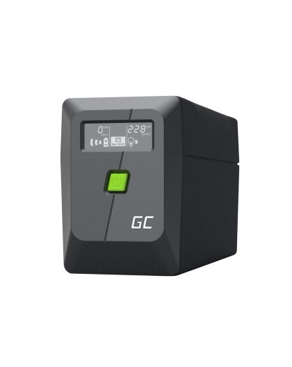 Green Cell uninterruptible power supply (UPS) Line-Interactive 0.85 kVA 480 W 2 AC outlet(s)