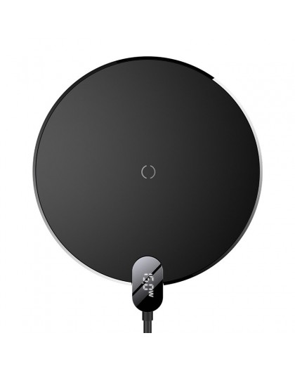 Baseus CCED000001 mobile device charger Headphones, Smartphone Black USB Wireless charging Indoor