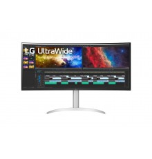 LG 38BQ85C-W computer monitor 95.2 cm (37.5") 3840 x 1600 pixels Quad HD+ White