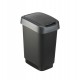 ROTHO Twist Silver - trash bin – 25l