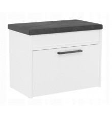 Topeshop PARMA MINI BIEL shoe organizer Closed White