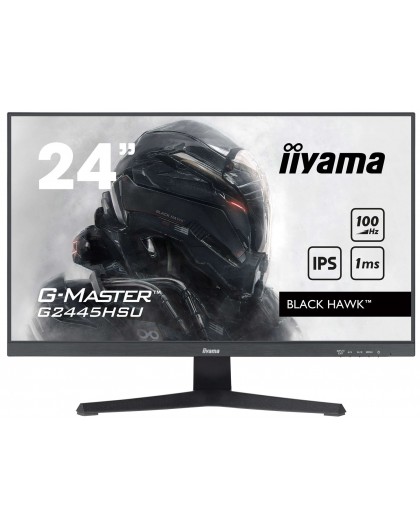 iiyama G-MASTER G2445HSU-B2 computer monitor 61 cm (24") 1920 x 1080 pixels Full HD LCD Black