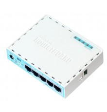 Mikrotik RB750GR3 Gigabit Ethernet Router Turquoise, White