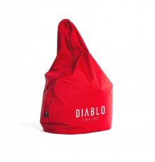 DIABLO gaming pouffe red